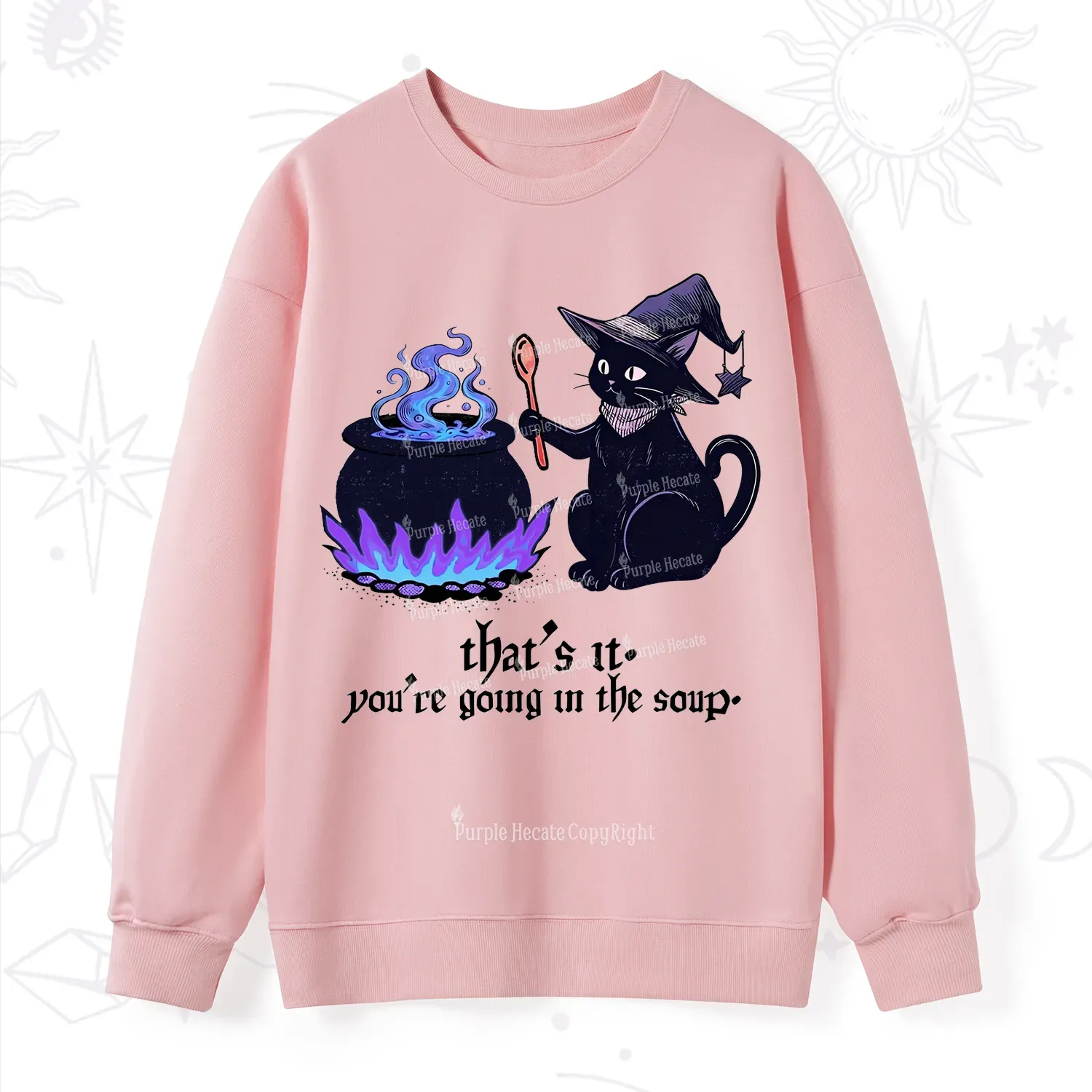 Purplehecate Trust Your Instincts Sweatshirt