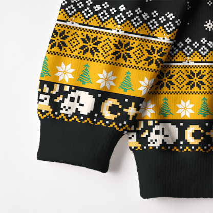 Purplehecate Girls Will Be Girls Witch Fuzzy Ugly Christmas Sweatshirt