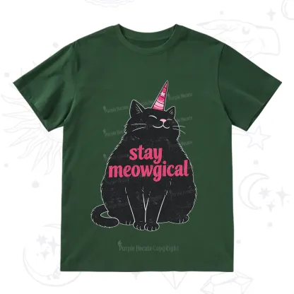 Purplehecate Stay Meowgical T-Shirt