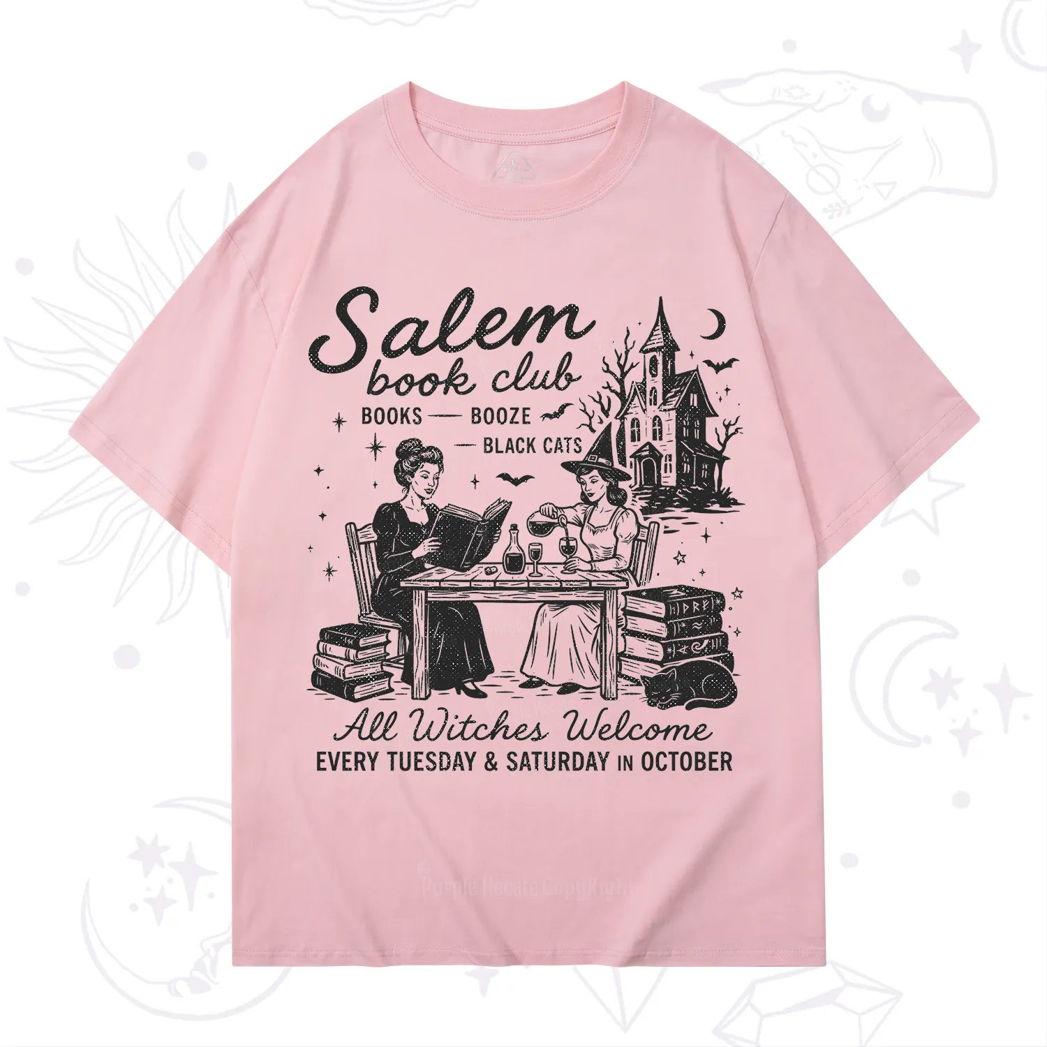 Purplehecate Salem Book Club T-Shirt