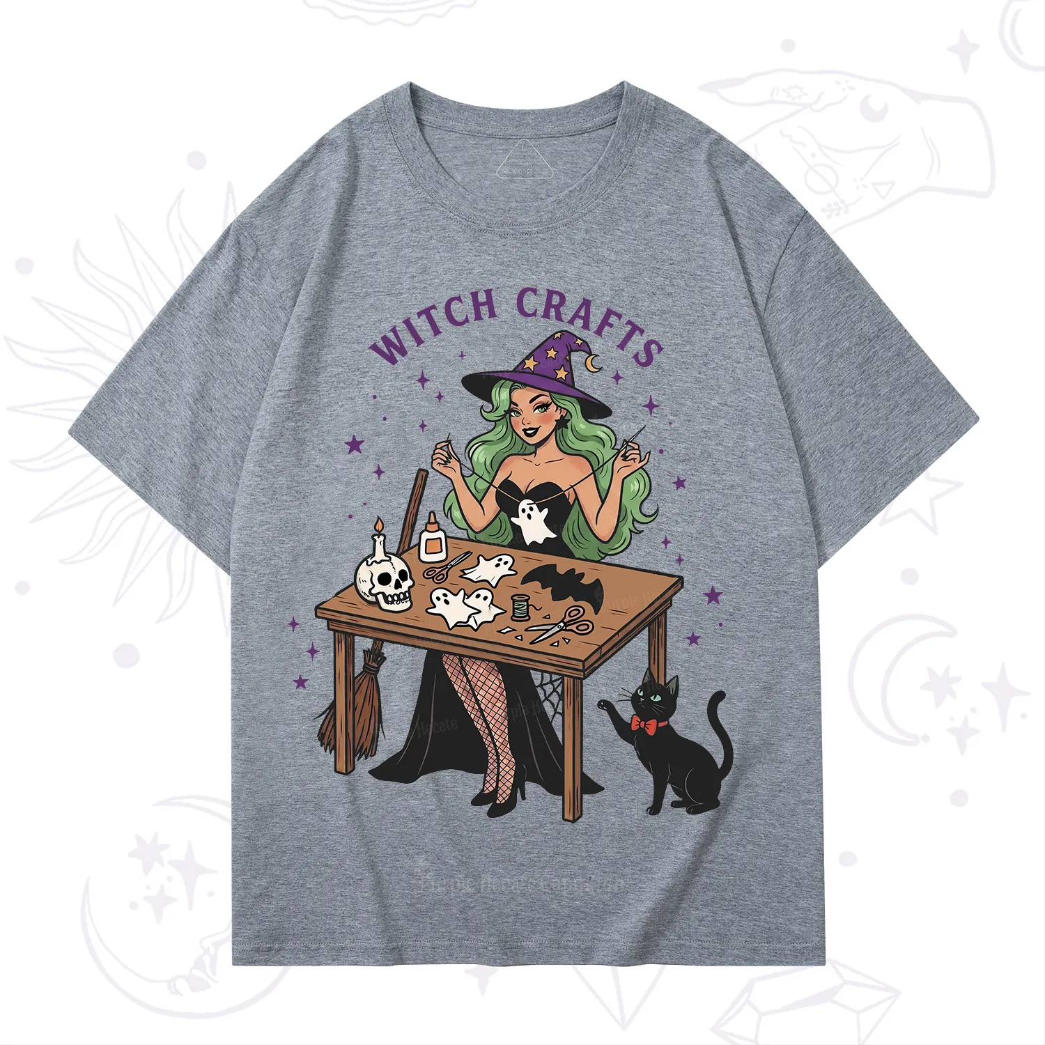 Purplehecate Quirky Witch Crafts T-Shirt