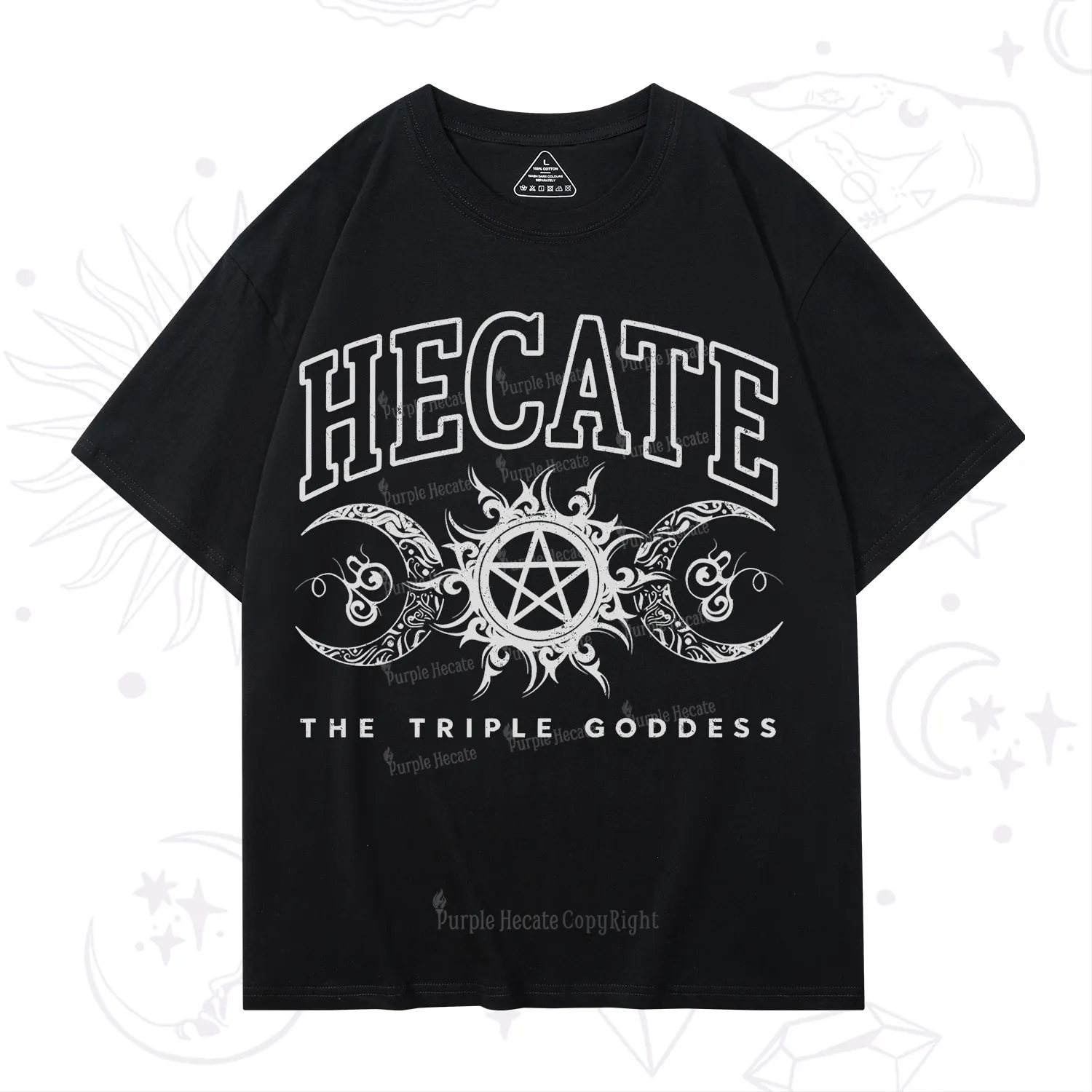 Purplehecate The Triple Goddess Hecate T-Shirt