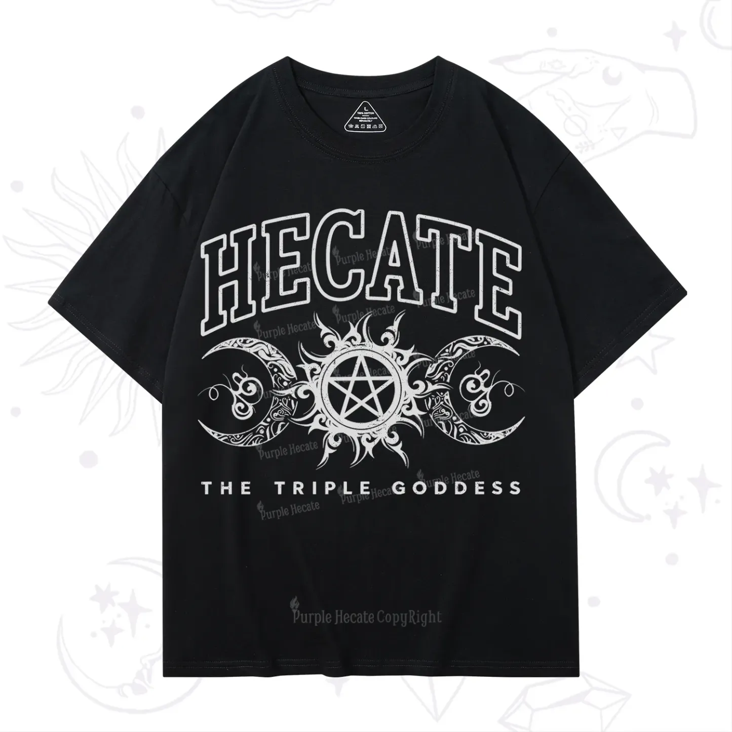 Purplehecate The Triple Goddess Hecate T-Shirt