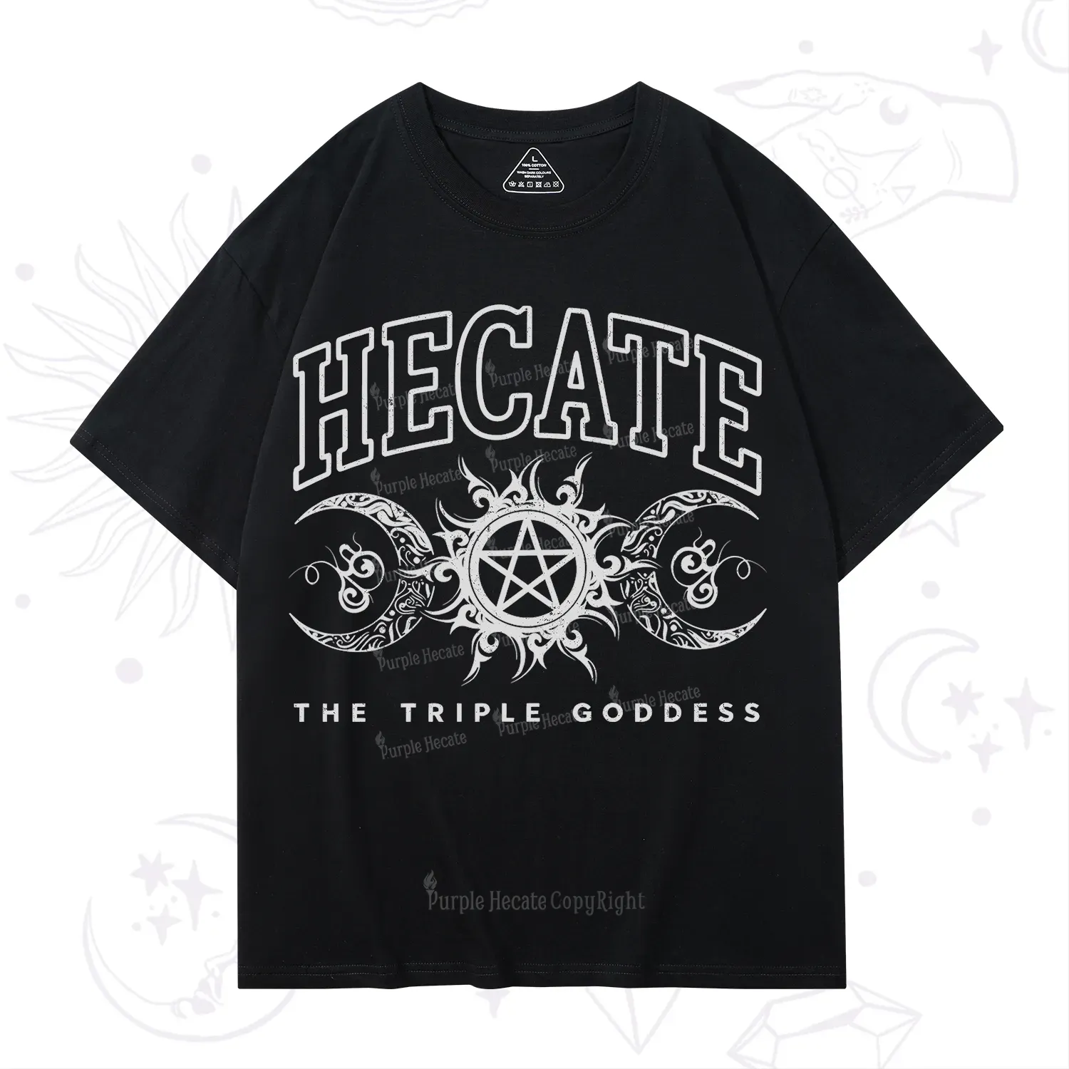 Purplehecate The Triple Goddess Hecate T-Shirt