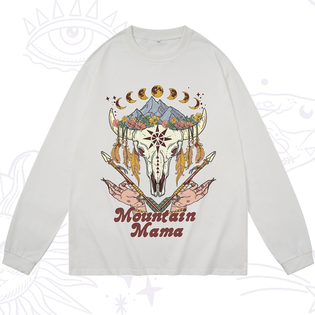 Purplehecate Mountain Mama Long Sleeve T-Shirt