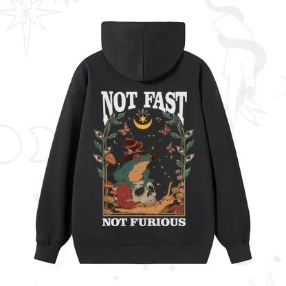 Purplehecate Not Fast Not Furious Hoodie