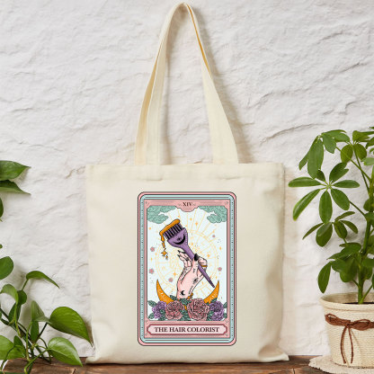 Purplehecate The Hair Colorist Tarot Tote Bag