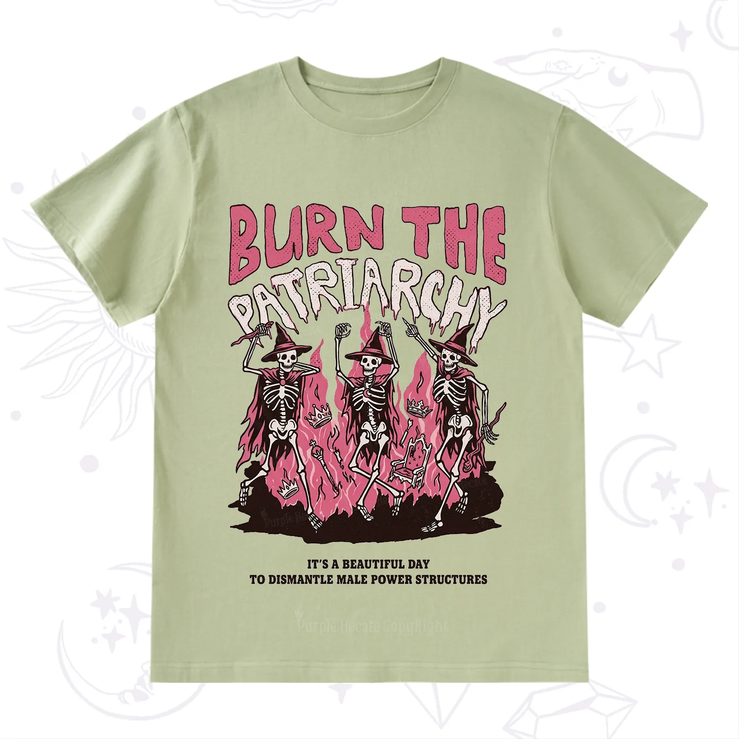 Purplehecate Burn The Patriarchy T-Shirt