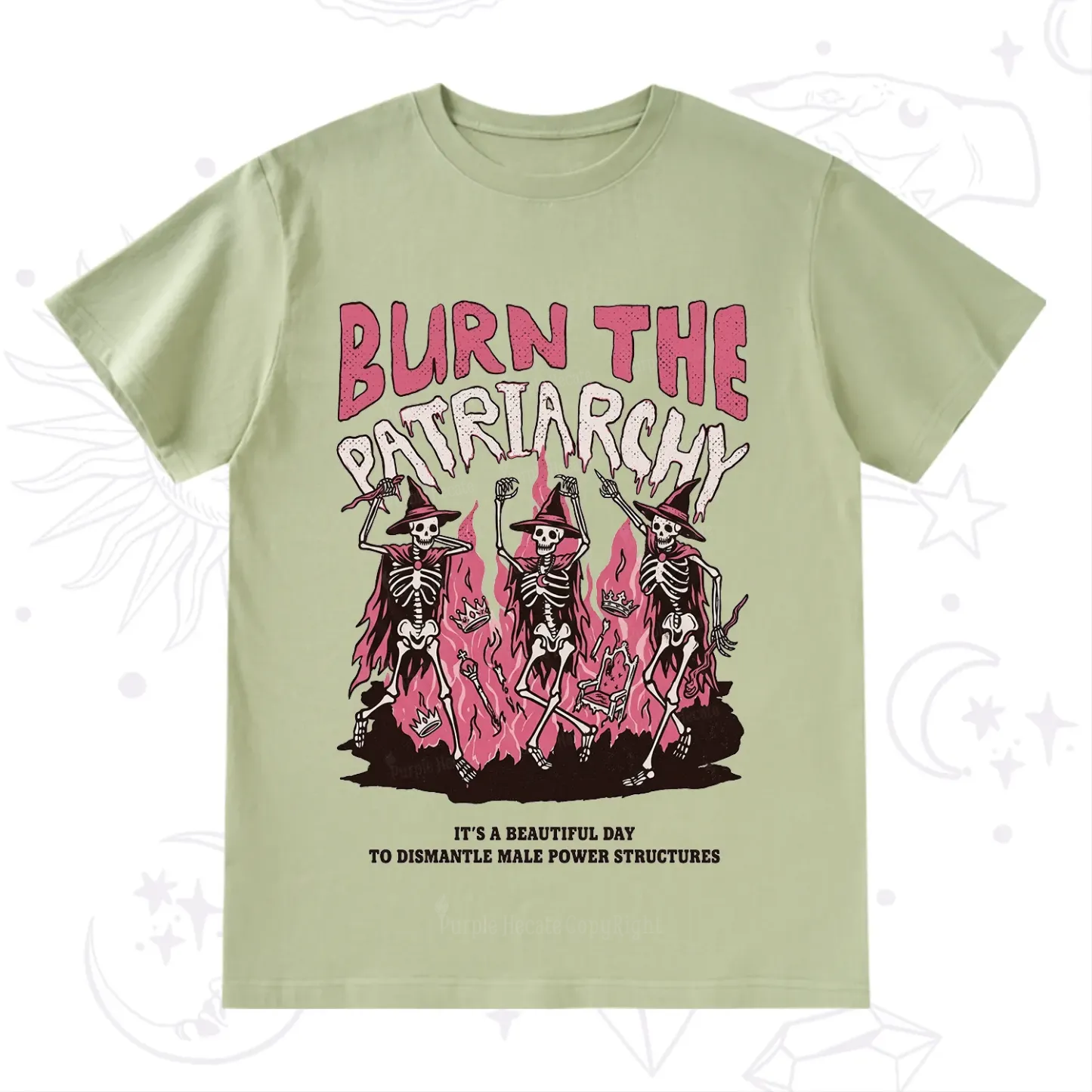 Purplehecate Burn The Patriarchy T-Shirt
