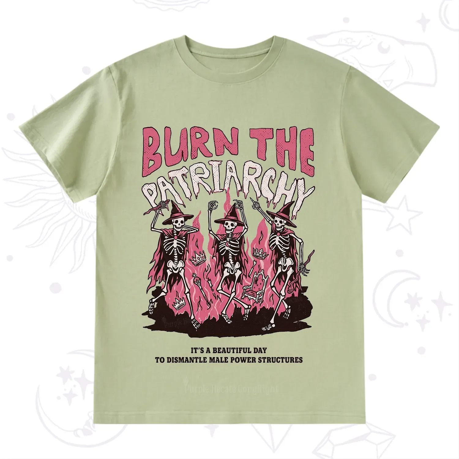Purplehecate Burn The Patriarchy T-Shirt