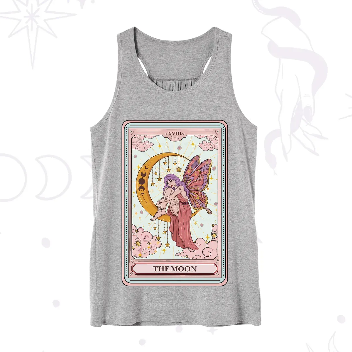 Purplehecate The Moon Tarot Tank