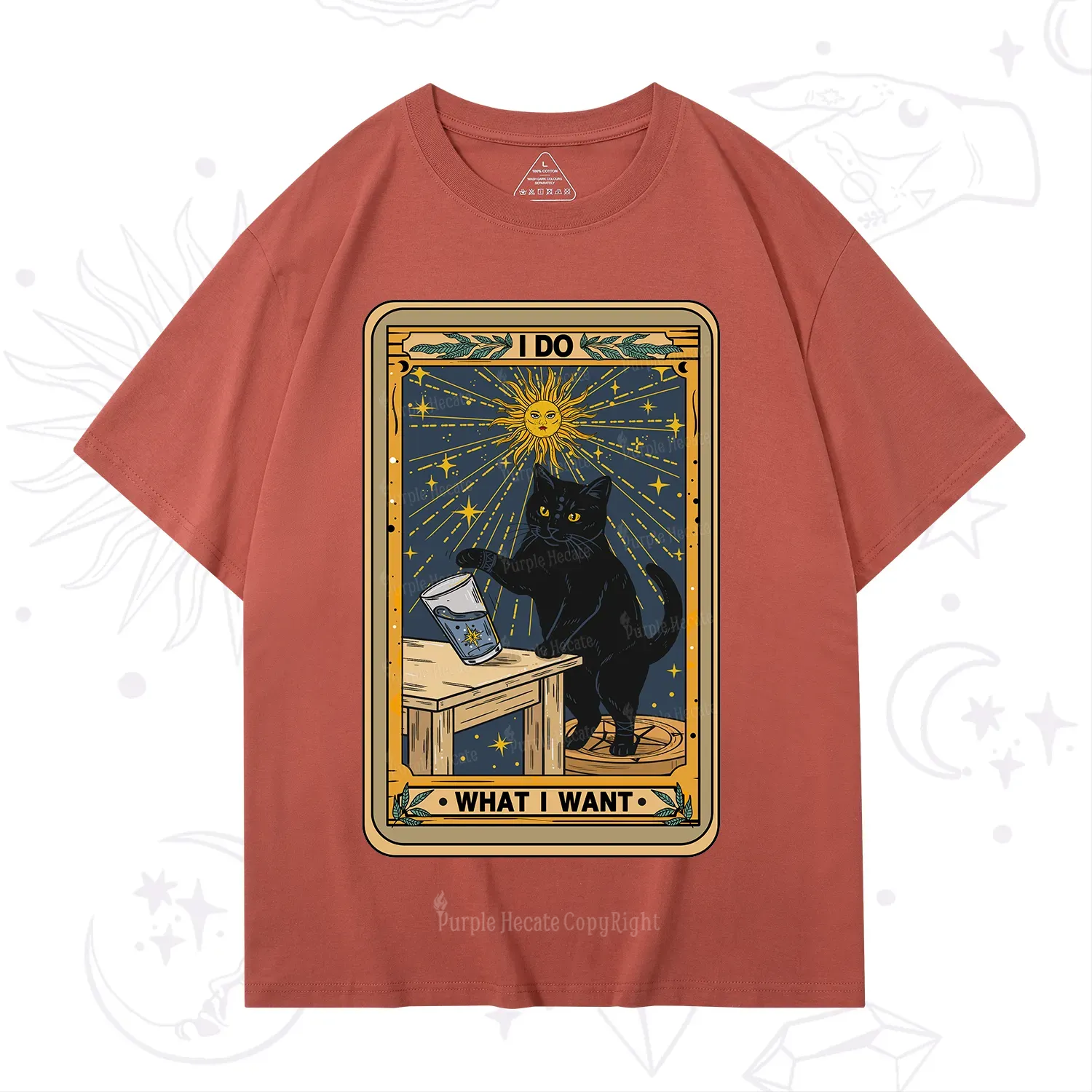 Purplehecate I Do What I Want Cats T-Shirt