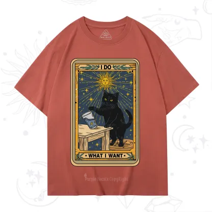 Purplehecate I Do What I Want Cats T-Shirt