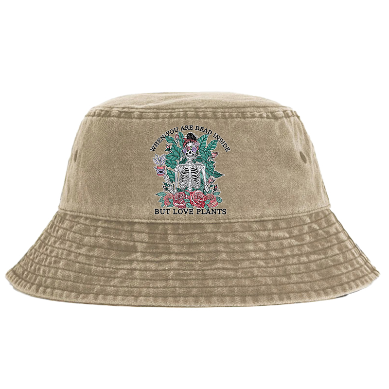 Purplehecate When You Dead Inside Bucket Hat