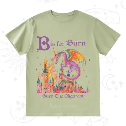 Purplehecate Burn The Oligarchy T-Shirt