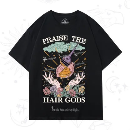 Purplehecate Praise The Hair Gods T-Shirt