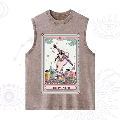 Purplehecate The Painter Tarot Washed Tank