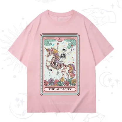 Purplehecate The Funny Skeleton Audacity Tarot T-Shirt