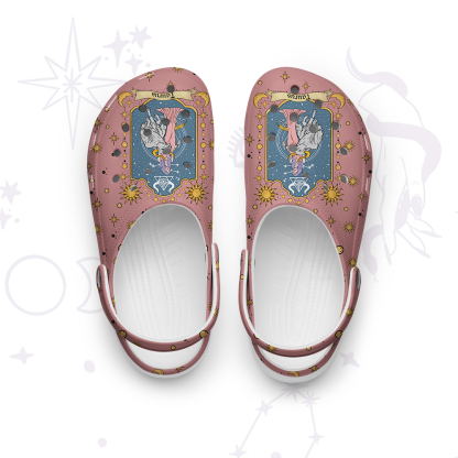 Purplehecate Taurus Zodiac Rubber Clogs