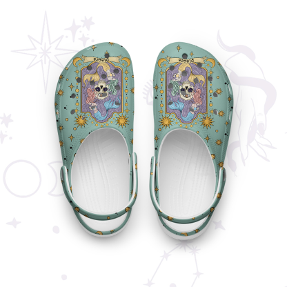 Purplehecate Pisces Zodiac Rubber Clogs