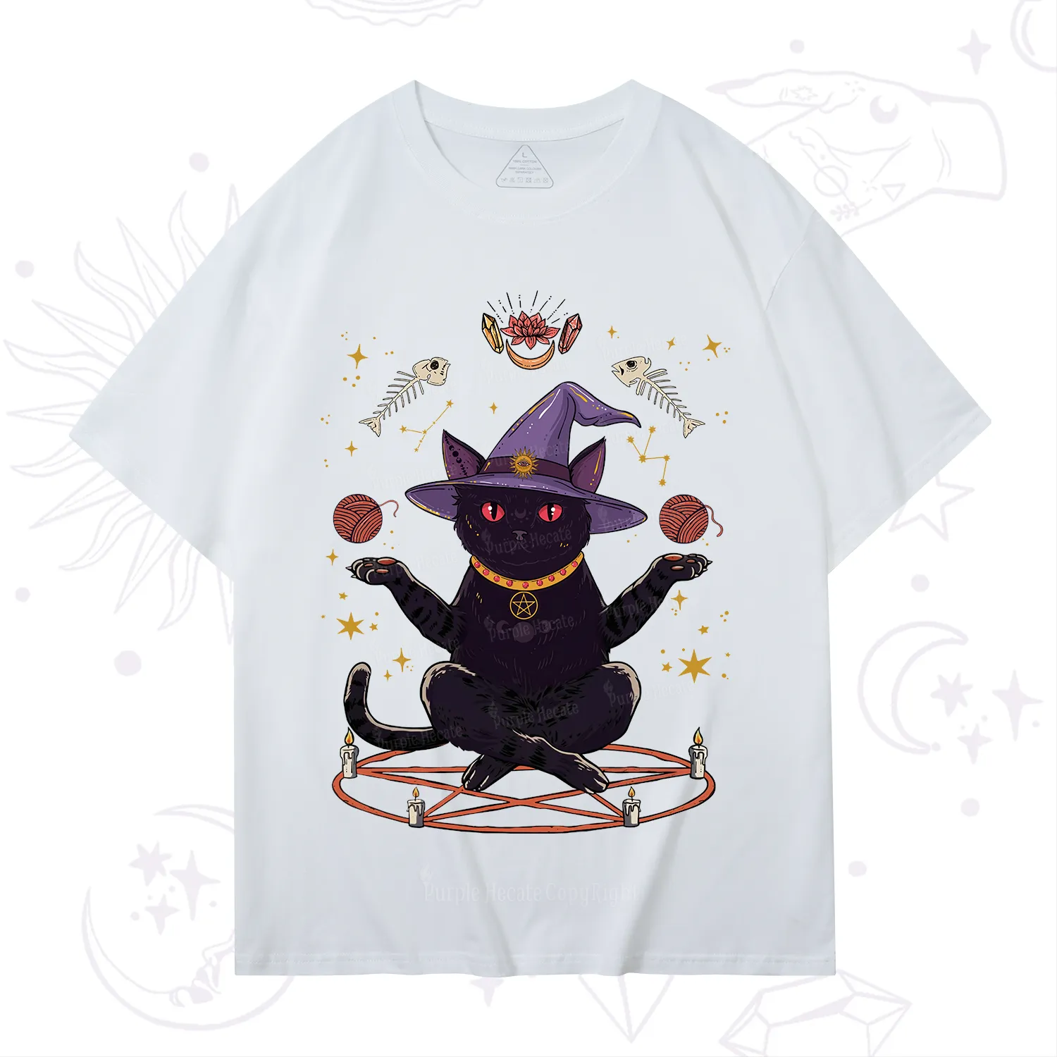 Purplehecate Meowitch Rituals T-Shirt