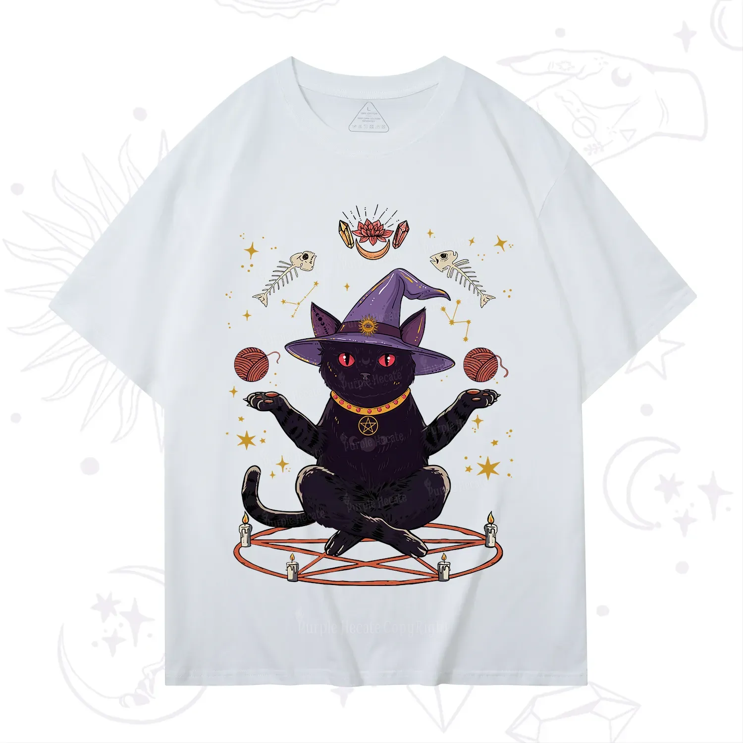 Purplehecate Meowitch Rituals T-Shirt