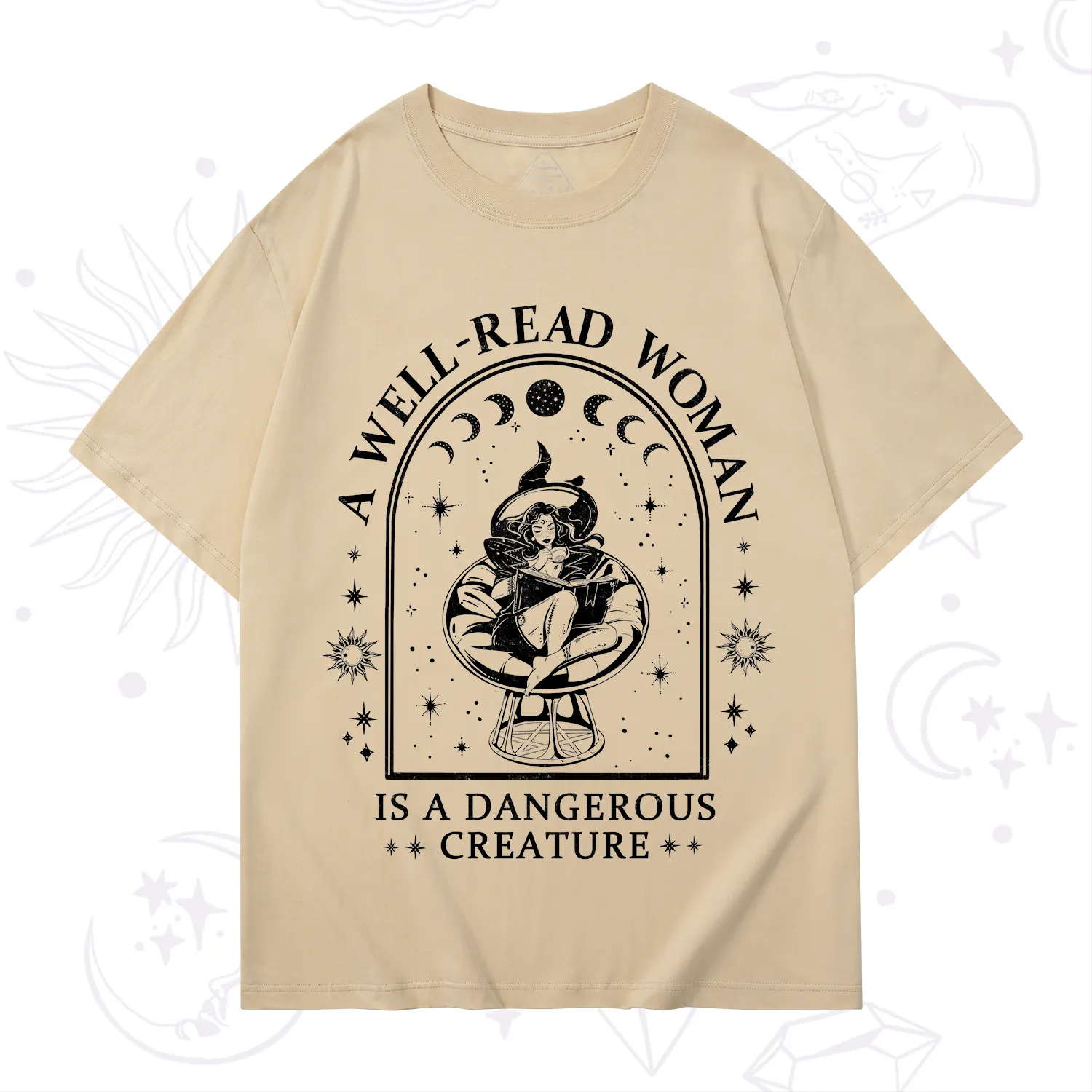 Purplehecate The Nurse Funny Tarot Card T-Shirt