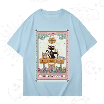 Purplehecate The Sewciopath Tarot Card T-Shirt