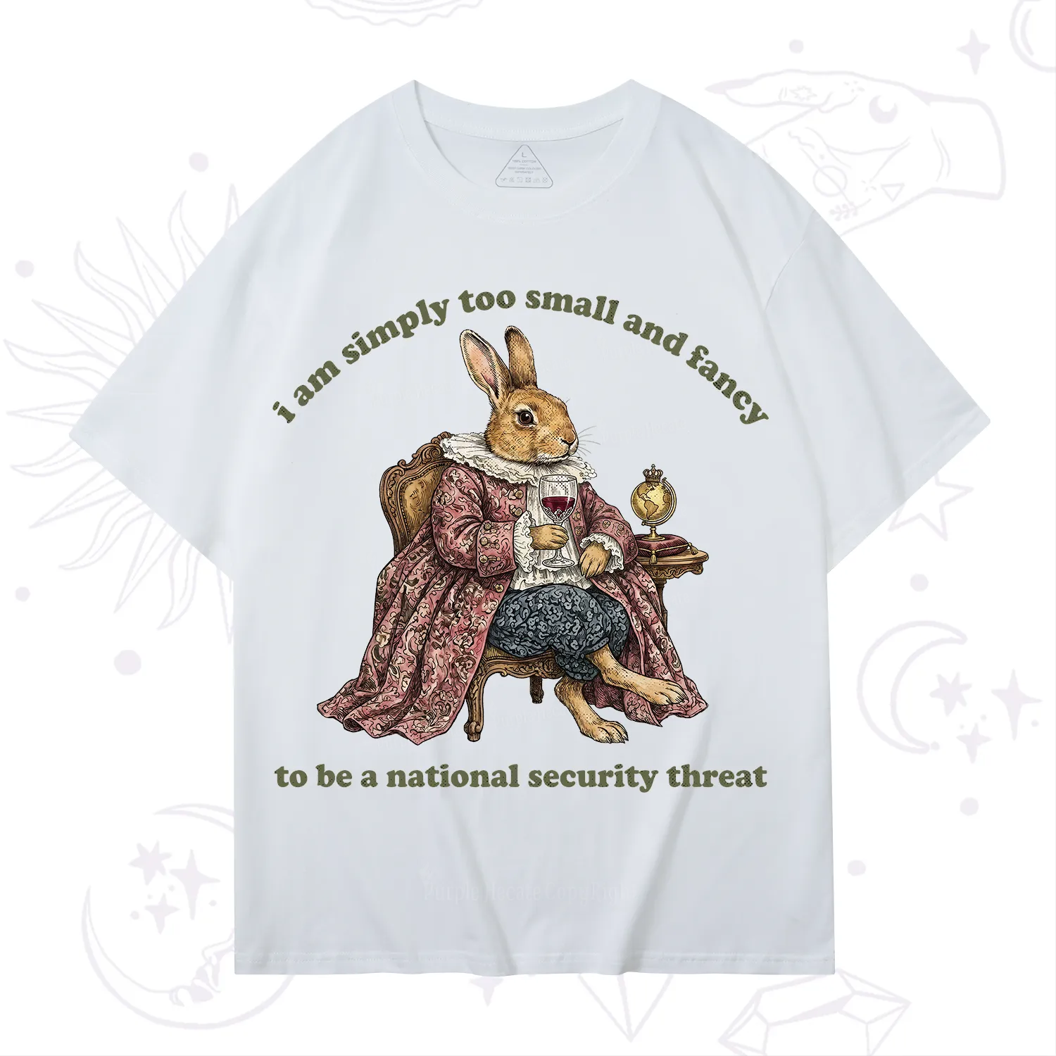 Purplehecate Too Small and Fancy T-Shirt