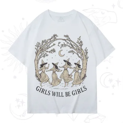 Purplehecate Girls Will Be Girls Witch T-Shirt