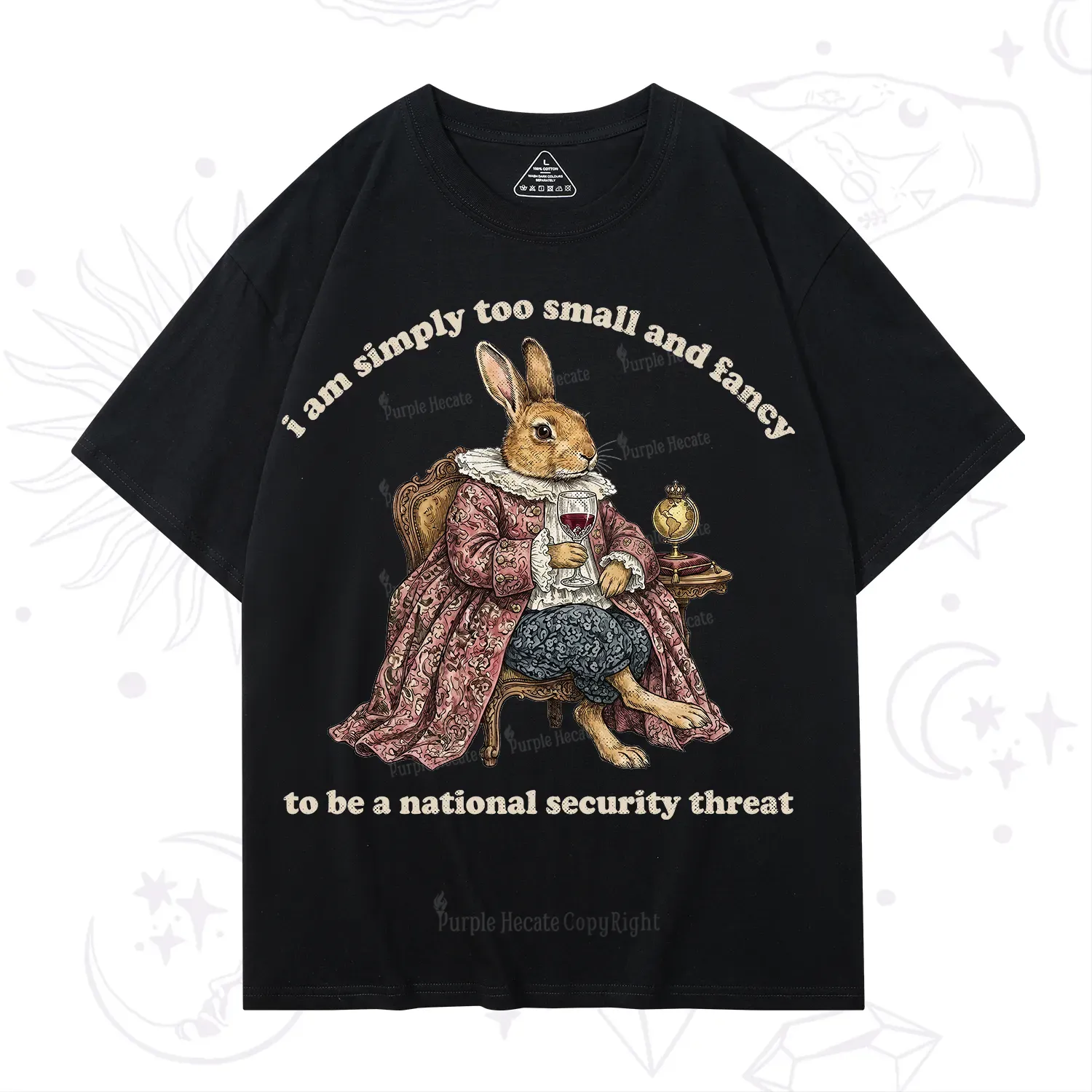 Purplehecate Too Small and Fancy T-Shirt