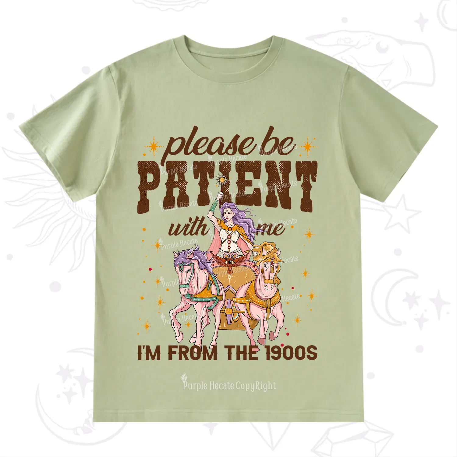 Purplehecate Please Be Patient With Me I'm From The 1900s T-Shirt