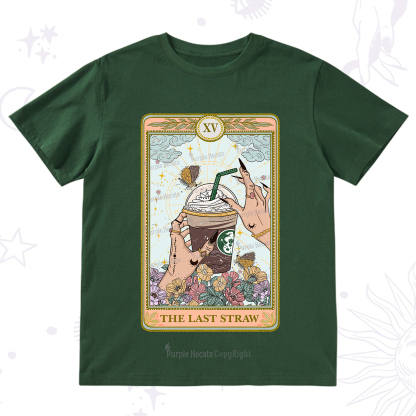 Purplehecate The Last Straw Tarot T-Shirt