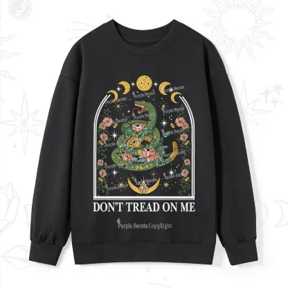 Purplehecate Don't Tread On Me Sweatshirt