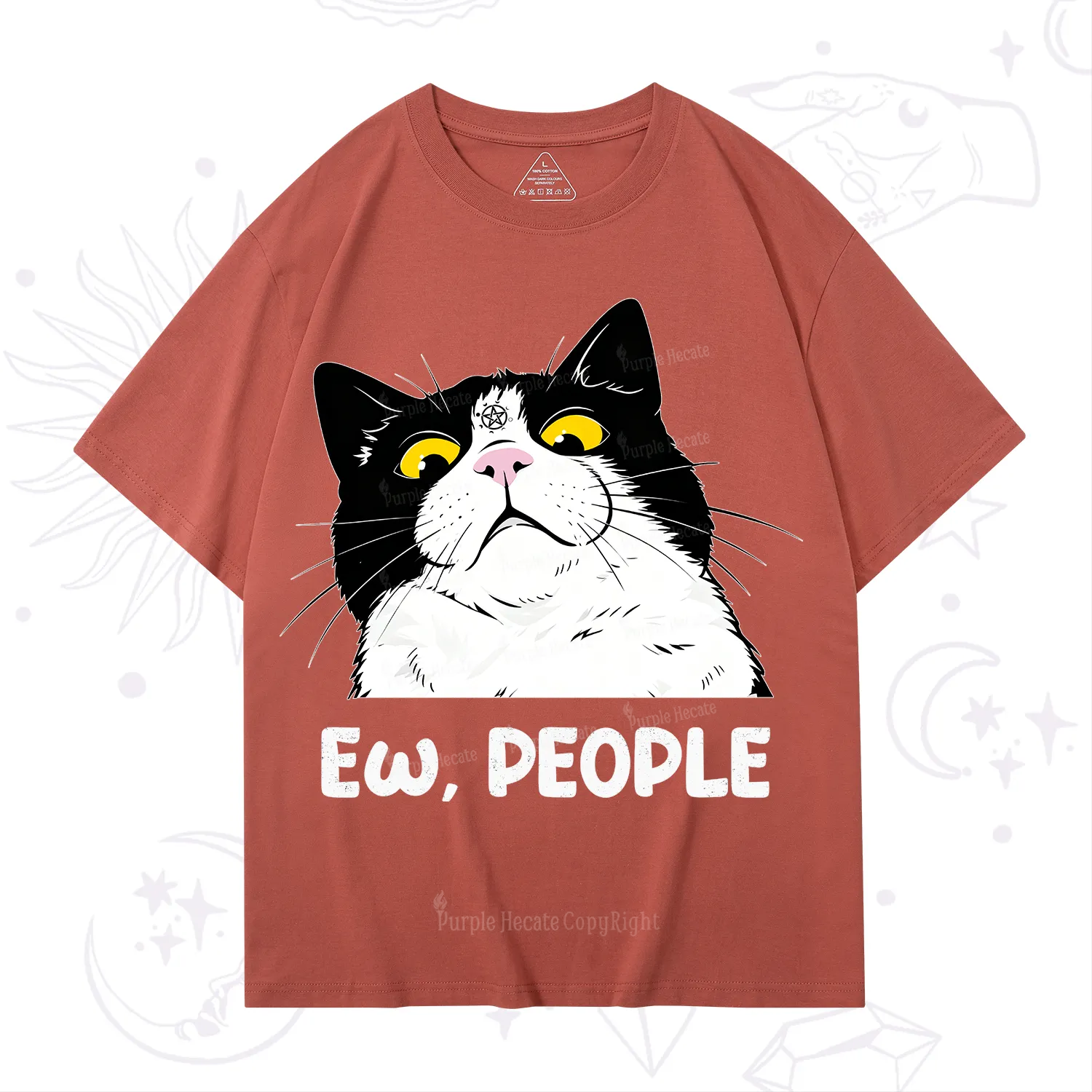 Purplehecate Ew People Cat T-Shirt