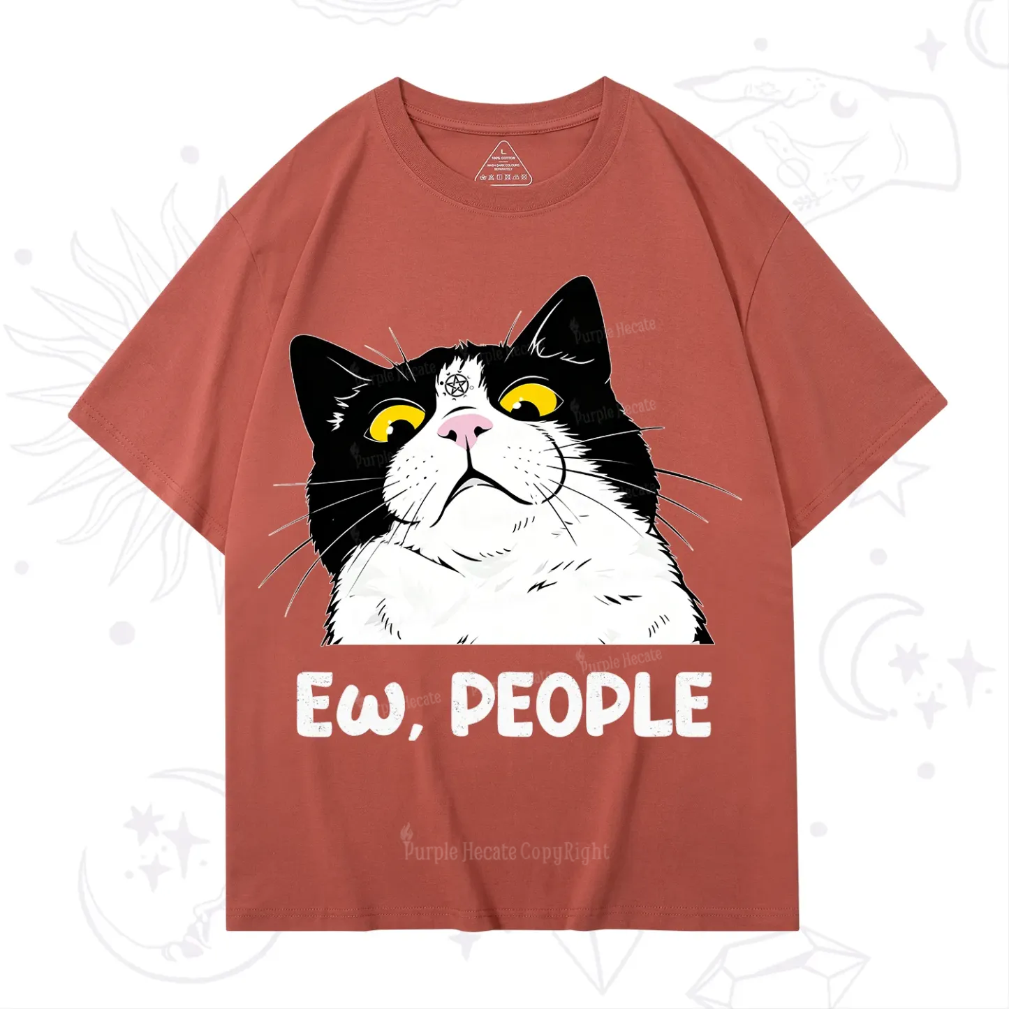 Purplehecate Ew People Cat T-Shirt