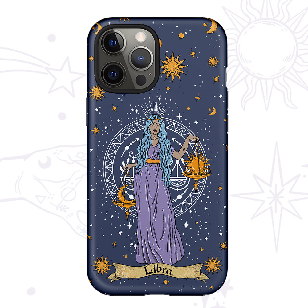 Purplehecate Libra Zodiac Phone Case