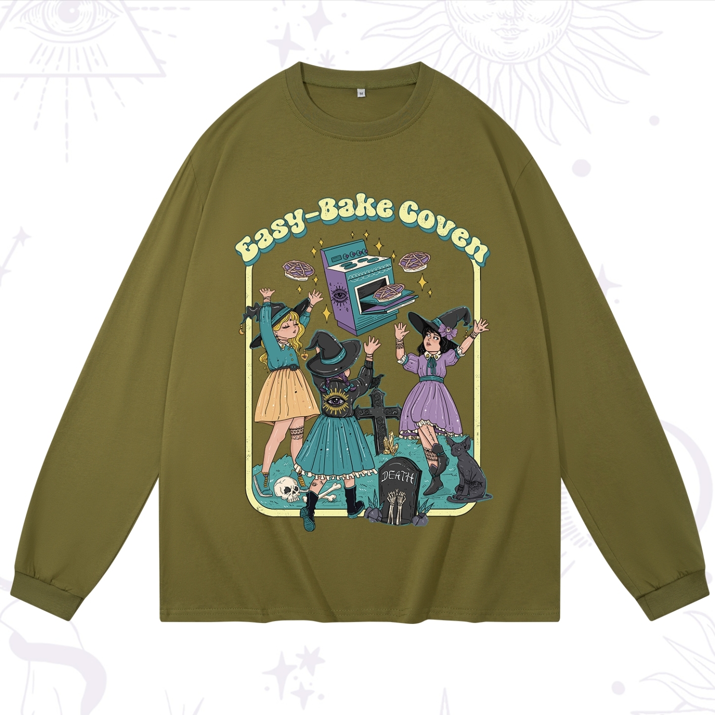 Purplehecate Easy Bake Coven Long Sleeve T-Shirt