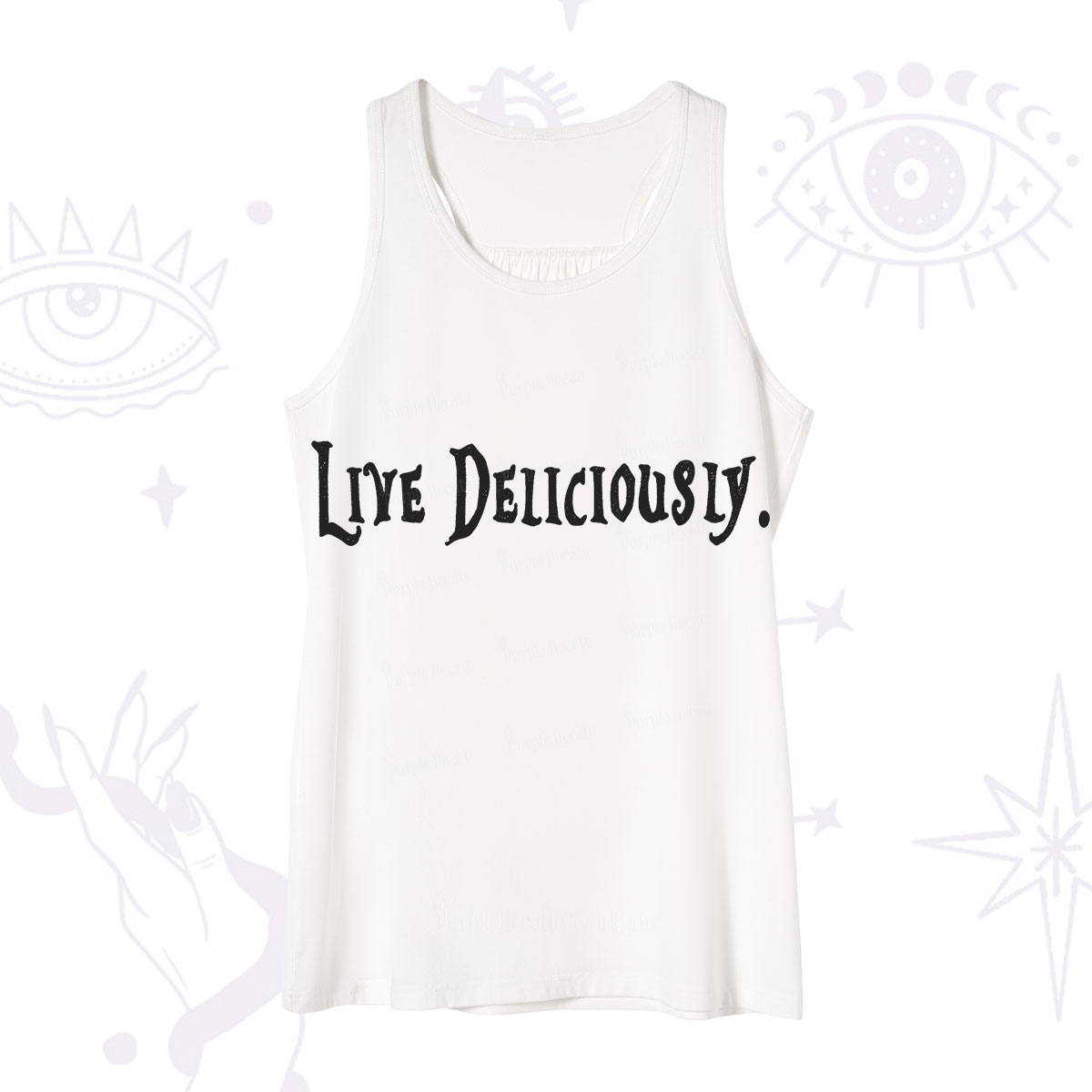 Purplehecate Live Deliciously Tank
