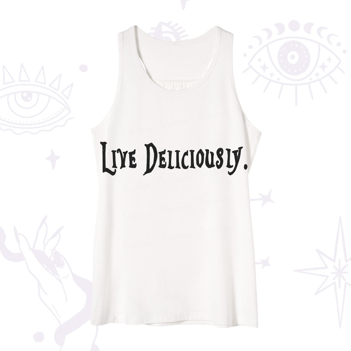 Purplehecate Live Deliciously Tank