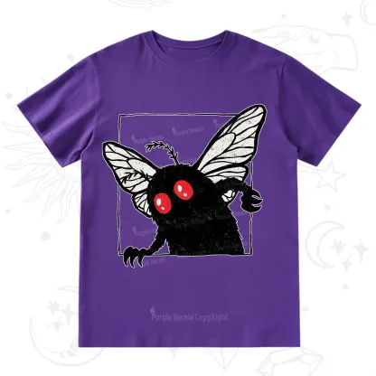 Purplehecate The Curious Mothman T-Shirt