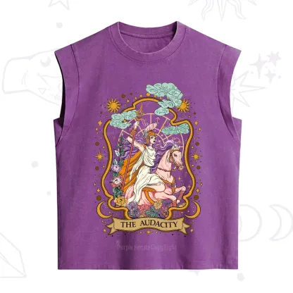 Purplehecate The Audacity Goddess Vintage Washed Tank