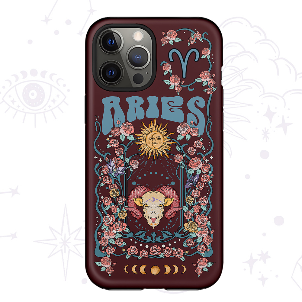 Purplehecate Aries Spirit Zodiac Phone Case