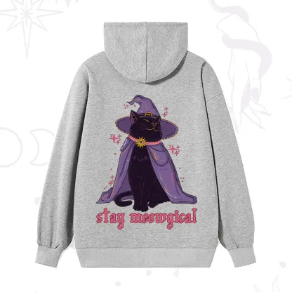 Purplehecate Stay Meowgical Cat Hoodie