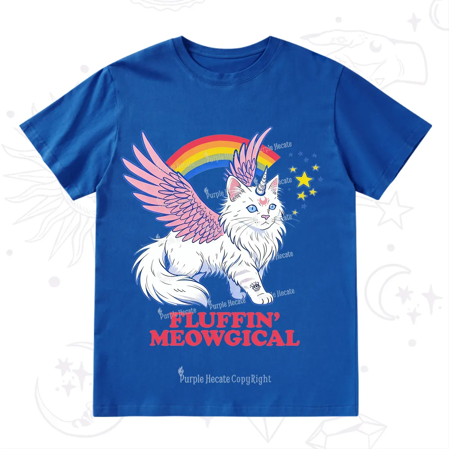 Purplehecate Fluffin Meowgical T-Shirt