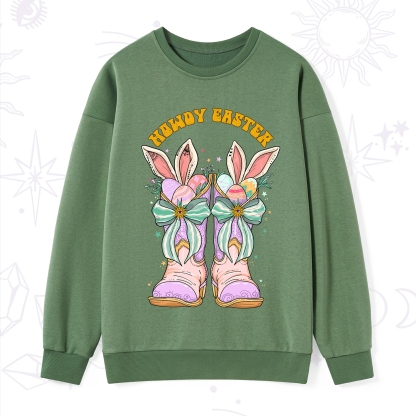 Purplehecate Howdy Easter Sweatshirt