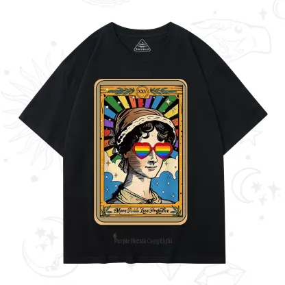 Purplehecate The More Pride Less Prejudice Tarot T-Shirt