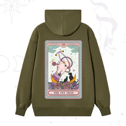Purplehecate The Vet Tech Tarot Hoodie