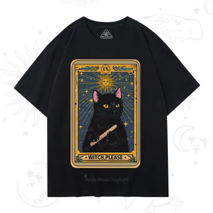 Purplehecate The Witch Please Tarot T-Shirt