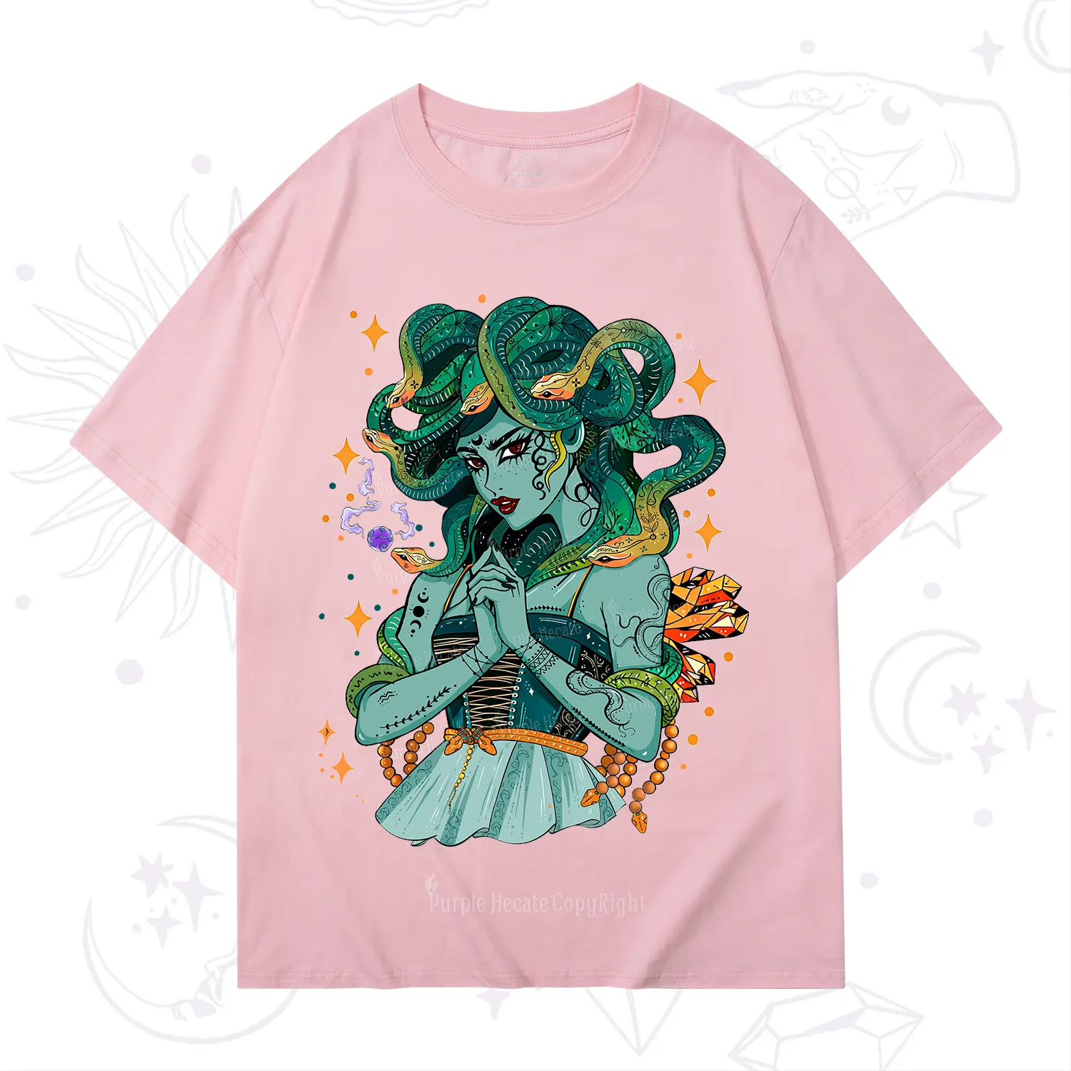 Purplehecate The Gorgon Medusa T-Shirt